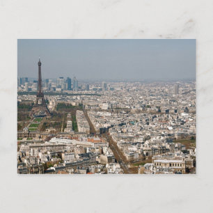 Carte Postale Paris depuis Above II