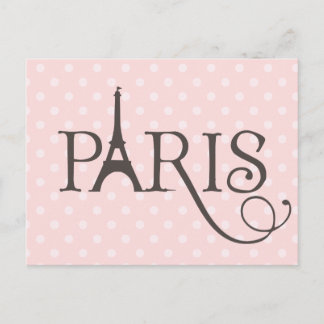 Carte Postale Paris élégant