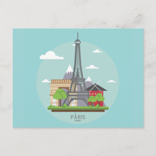Carte postale Paris France