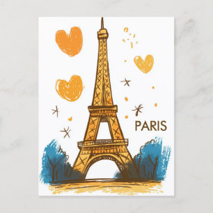 Carte Postale Paris France