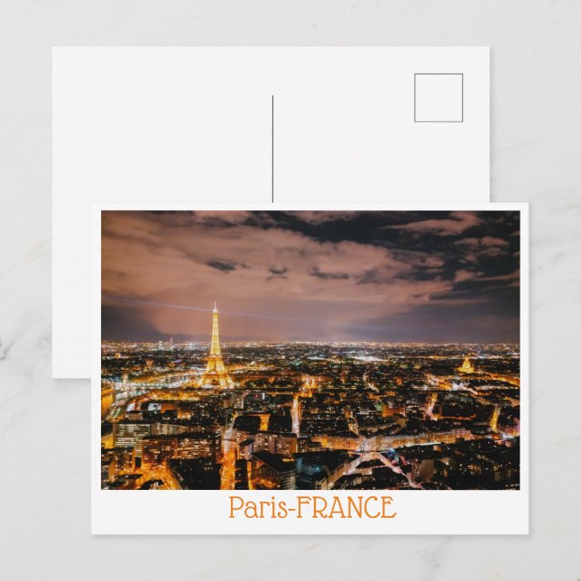 Carte postale Paris-FRANCE (Devant / Derrière)