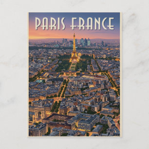 Carte Postale Paris France Art du milieu du XXe siècle sur la sk