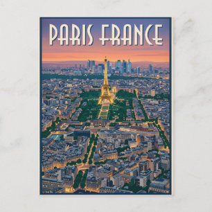 Carte Postale Paris France Art du milieu du XXe siècle sur la sk