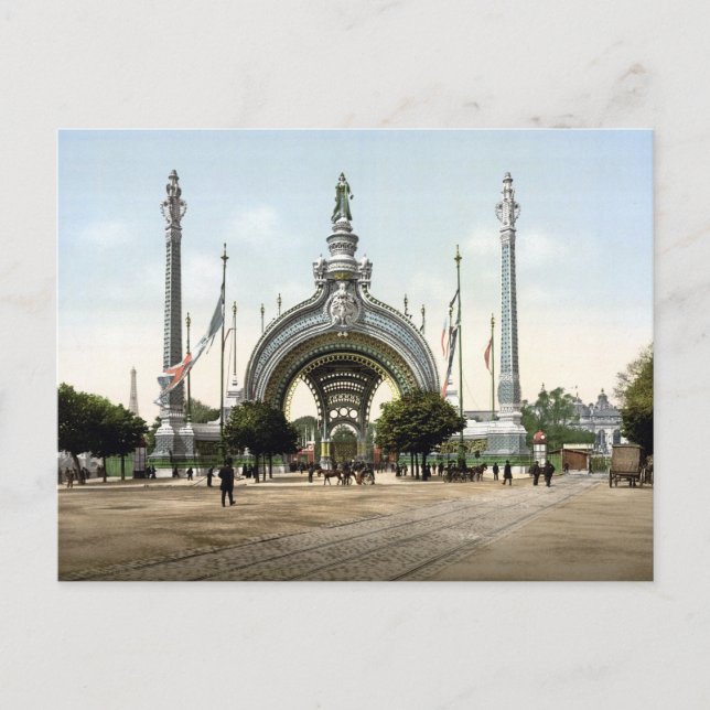 Carte Postale Paris, France Exposition universelle 1900 (Devant)