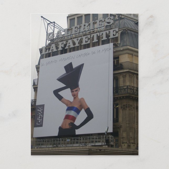 Carte Postale Paris - Galeries Lafayette - (Devant)