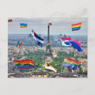 Carte Postale Paris gay