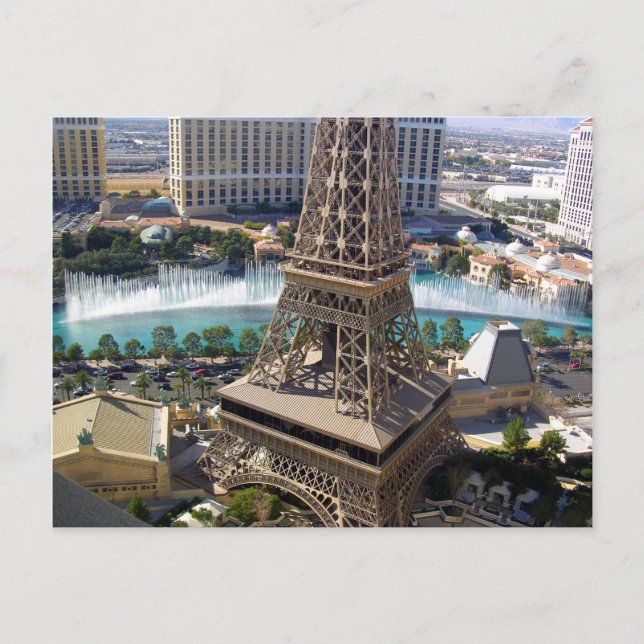 Carte Postale Paris, Las Vegas (Devant)