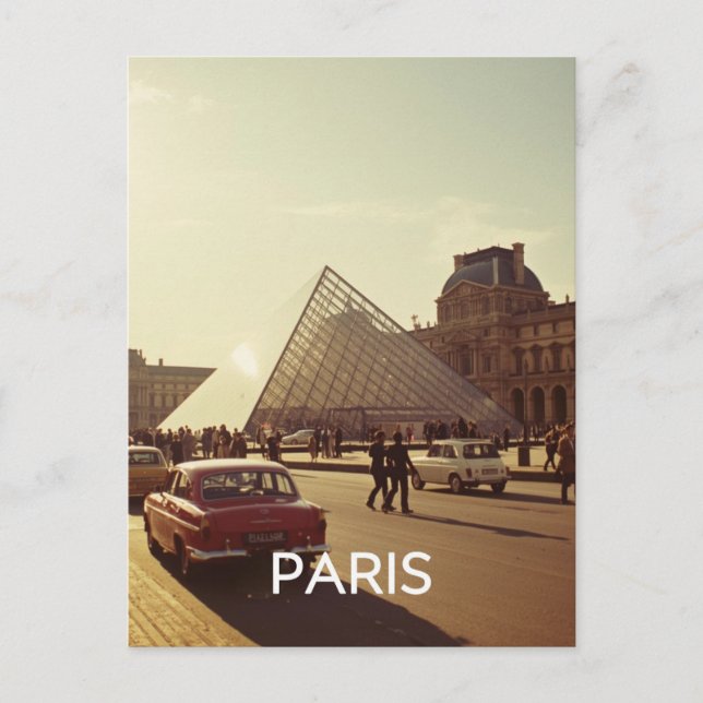 Carte Postale Paris Louvre (Devant)