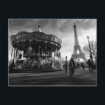 Carte Postale Paris manège<br><div class="desc">Manège à Paris</div>