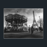 Carte Postale Paris manège<br><div class="desc">Manège à Paris</div>