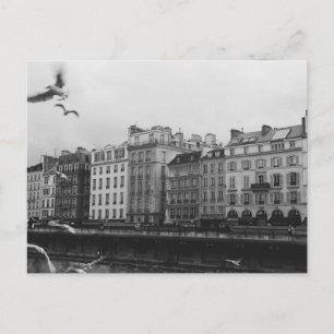 Carte Postale Paris noir et blanc
