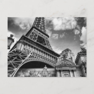 Carte Postale Paris noir et blanc