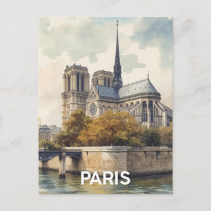 Carte Postale Paris Notre-Dame