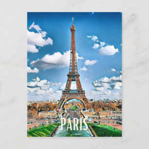 Carte Postale Paris Photo Vintage 