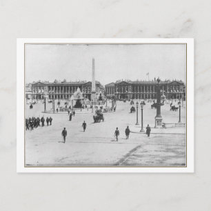 Carte postale Paris, Place de la Concorde