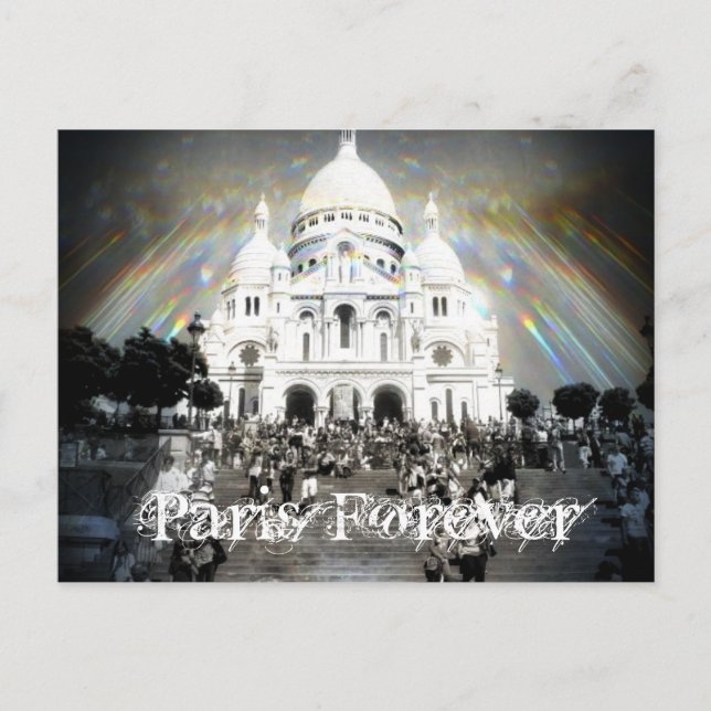 Carte Postale Paris - Sacré Coeur (Devant)