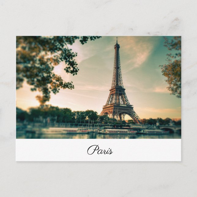 Carte Postale Paris Seine (Devant)