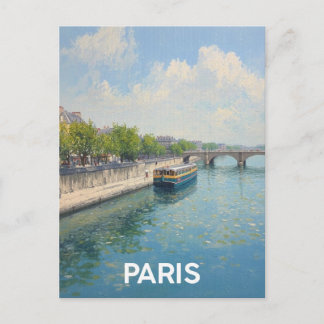 Carte Postale Paris Seine