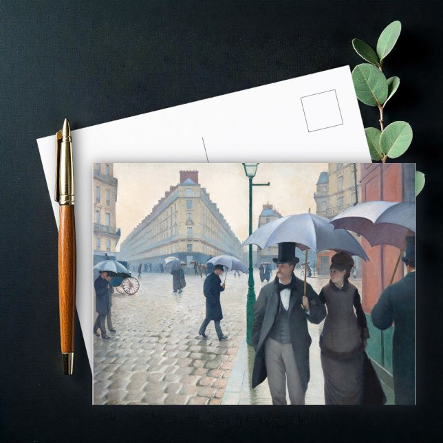 Carte Postale Paris Street ; Rainy Day by G. Caillebotte, Art (Créateur téléchargé)