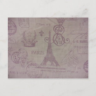 Carte Postale Paris — Tour Eiffel