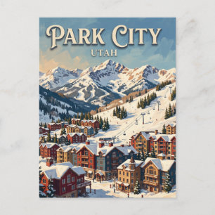 Carte Postale Park City Mountain Village Utah