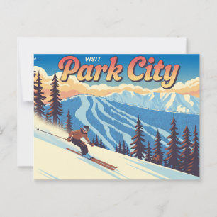 Carte Postale Park City Utah