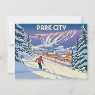 Carte Postale Park City Utah