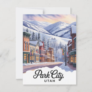 Carte Postale Park City Utah