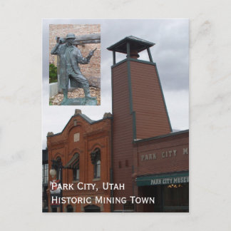 Carte postale Park City Utah Souvenier
