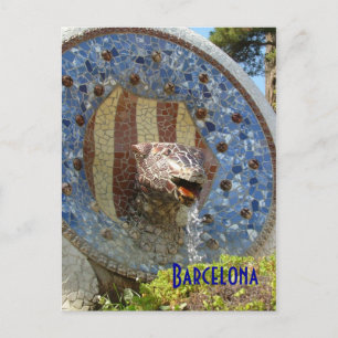 Carte Postale Park Guell