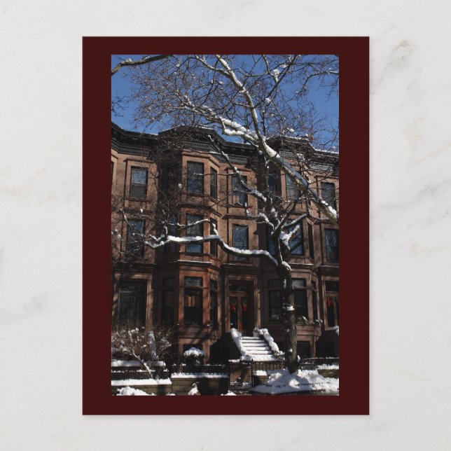 Carte Postale Park Slope, Brooklyn, NY Brownstone (Devant)