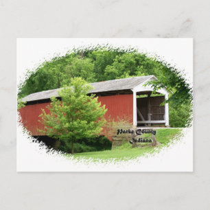 Carte Postale Parke County Indiana