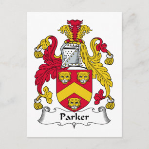 Carte Postale Parker Family Crest