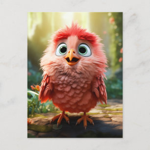 Carte Postale Parker - Le Cardinal Rouge Chick