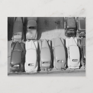 Carte Postale Parking, 1940