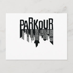 Carte Postale Parkour Skyline