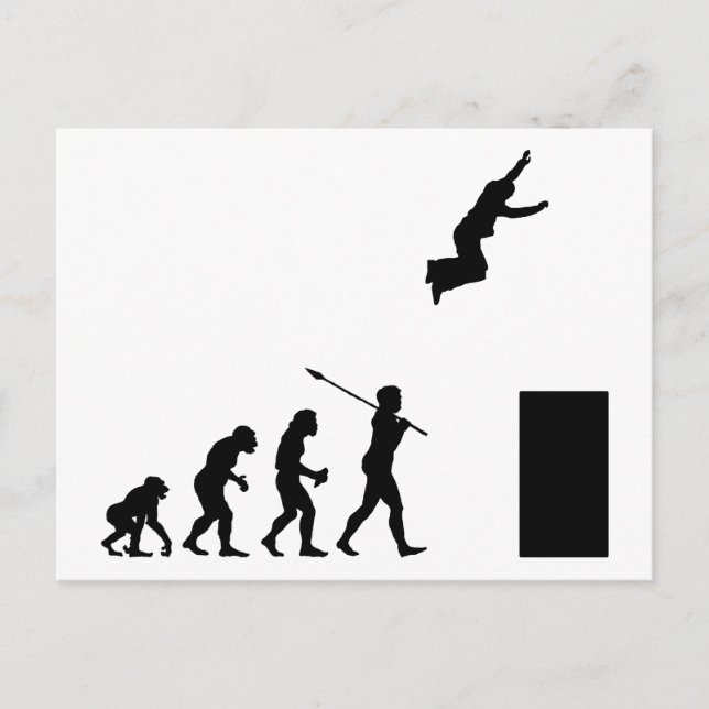 Carte Postale Parkouriste (Devant)