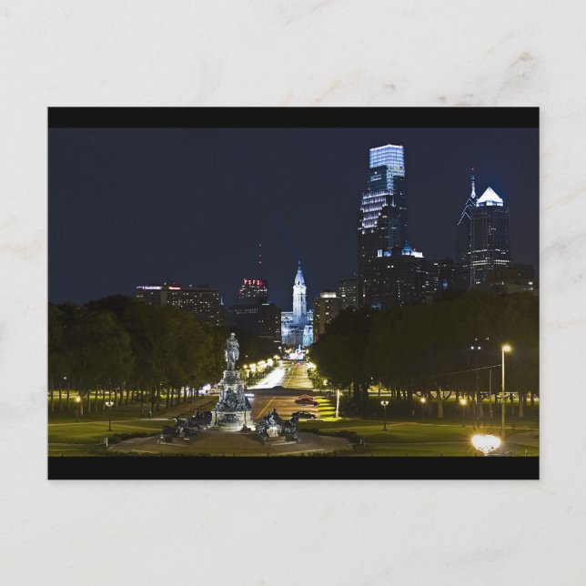Carte Postale Parkway Ben Franklin (Devant)