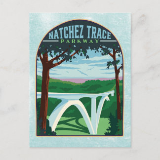 Carte Postale Parkway de Natchez Trace