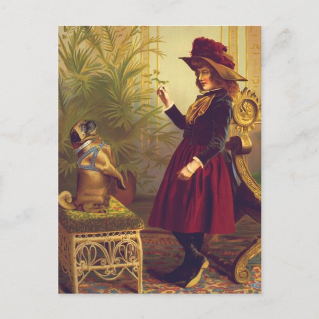 Carte Postale Parle pour lui (Devant)