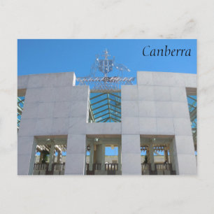 Carte Postale Parlement d'Australie, Canberra.