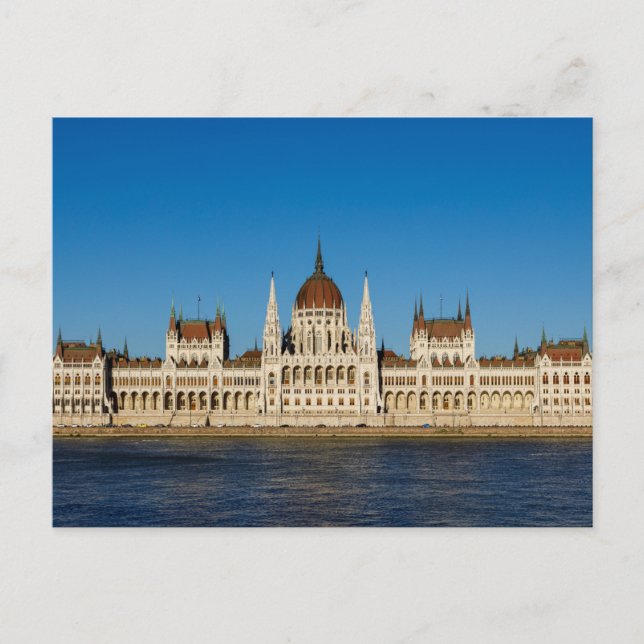 Carte Postale Parlement de Budapest (Devant)