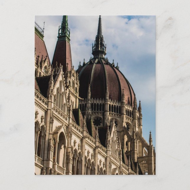 Carte Postale Parlement de Budapest (Devant)