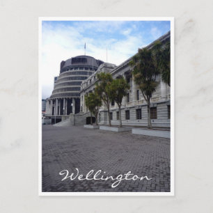 Carte Postale parlement de nz wellington