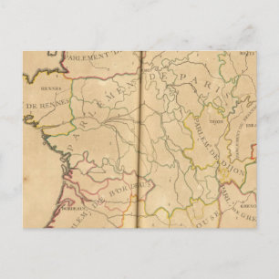 Carte Postale Parlement en France