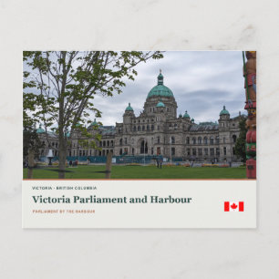 Carte Postale Parlement et port de Victoria