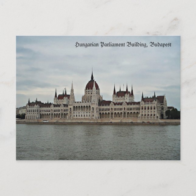 Carte Postale Parlement hongrois (Devant)