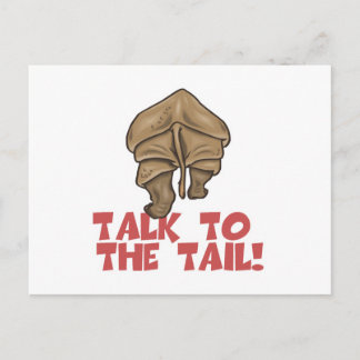Carte Postale Parlez au Tail Rhino