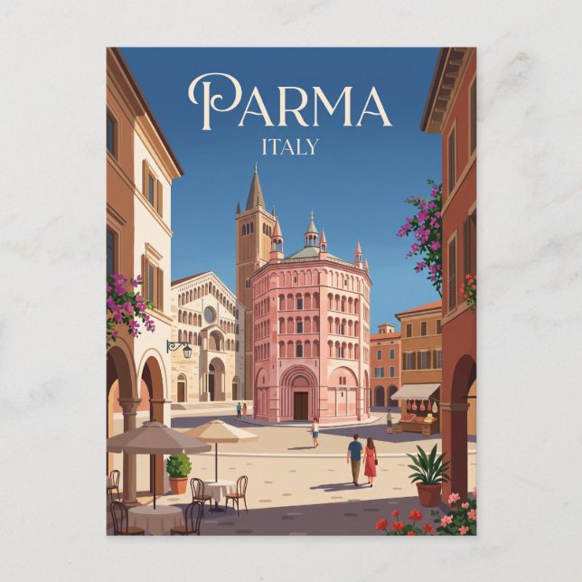 Carte Postale Parme Italie (Devant)