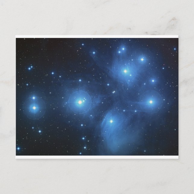 CARTE POSTALE PARMI LES ÉTOILES (Devant)